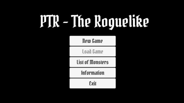 PTR: The Roguelike Screenshot Image