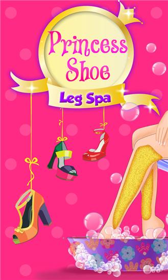 Princess Shoe & Leg Spa App Screenshot 1