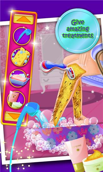 Princess Shoe & Leg Spa App Screenshot 2