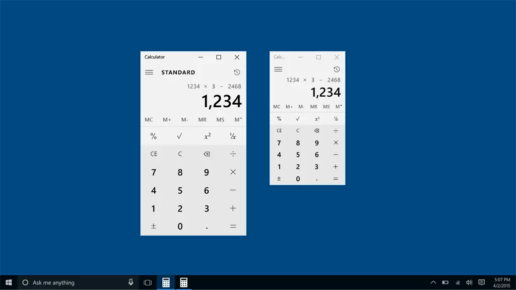 Windows Calculator Screenshot Image #1
