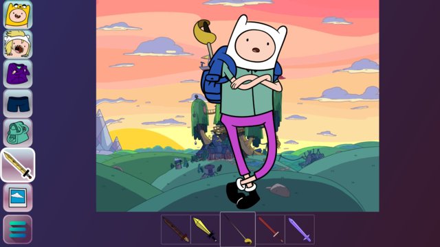 Paint Adventure Time Screenshot Image
