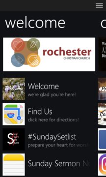 Rochester Christian Church Screenshot Image