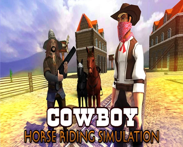 Cowboy Horse Riding Simulation Image