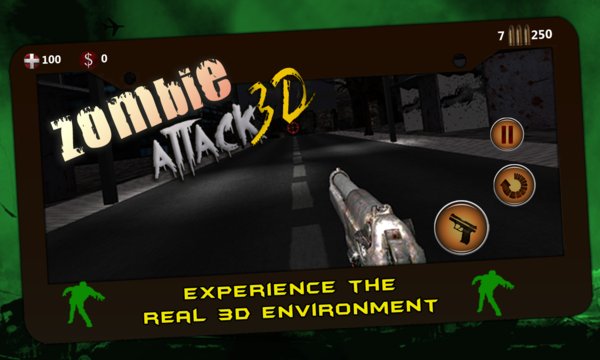 Zombie Attack 3D Screenshot Image