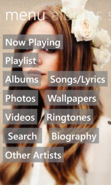 Lana Del Rey Music Screenshot Image