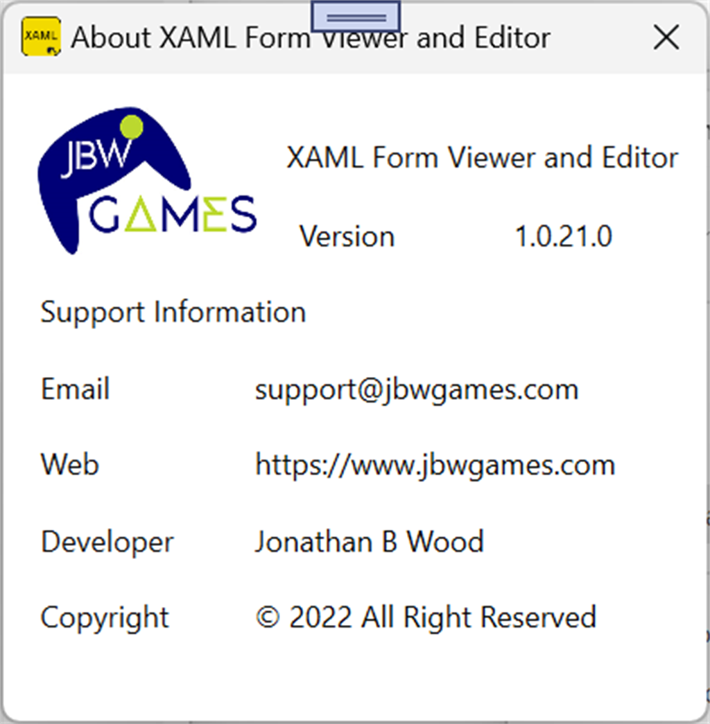 XAML Form Viewer and Editor Screenshot Image #4