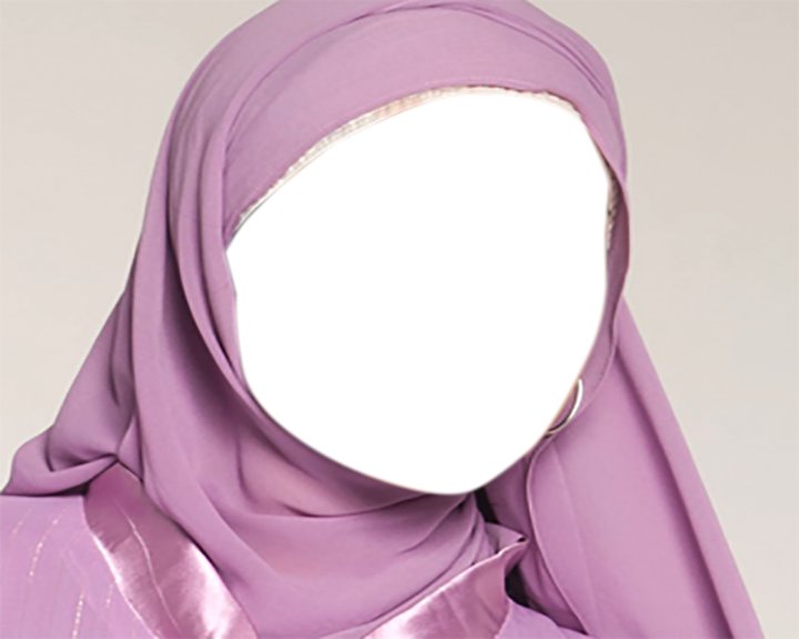Hijab Woman Photo Montage Image