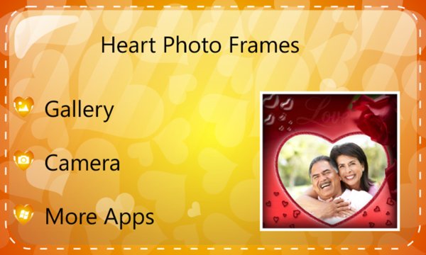 Heart Photo Frames Screenshot Image