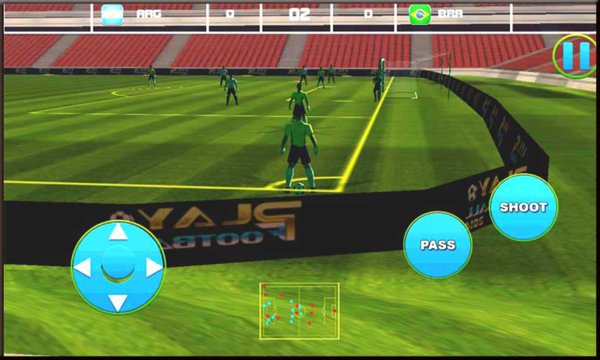 Play football kicks Screenshot Image