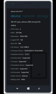 Device Info Pro Screenshot Image