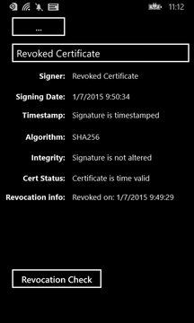 Signature Verifier Screenshot Image