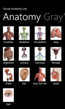 Visual Anatomy Lite Screenshot Image