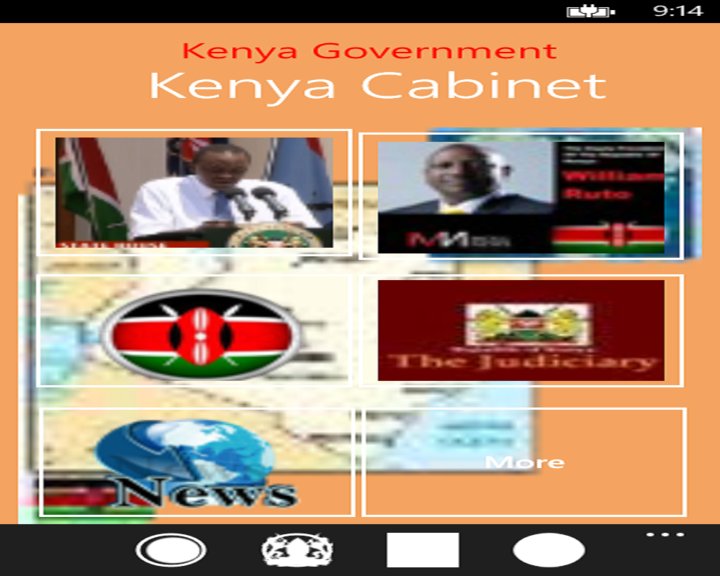 Kenya Cabinet Image