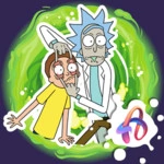 Rick and Morty Paint Image