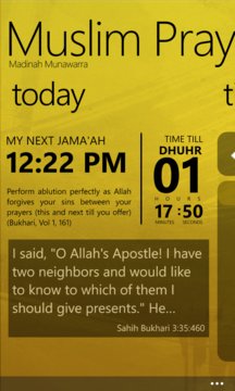 Muslim Prayers Screenshot Image