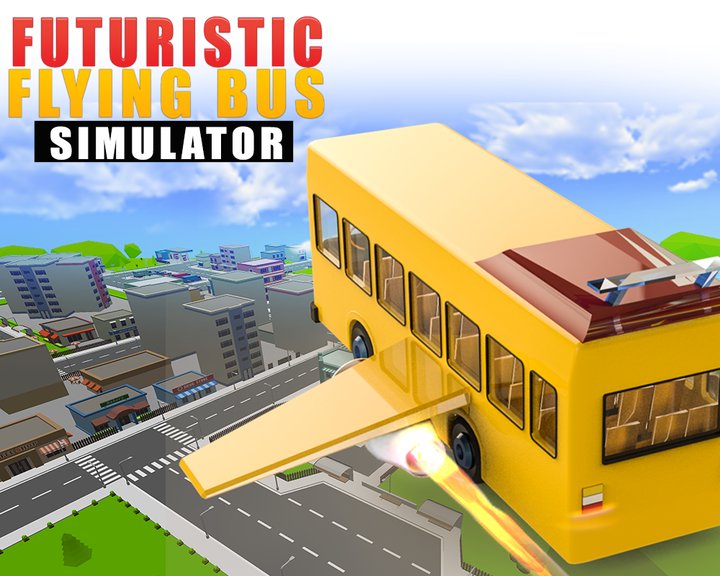 Futuristic Flying Bus Simulator Image