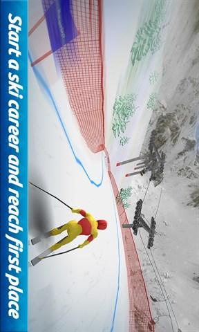 Top Ski Racing Screenshot Image