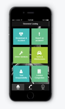 Grosvenor Driver Services Screenshot Image