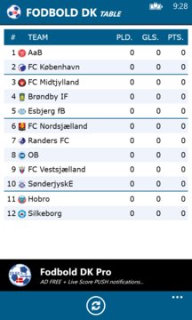Fodbold DK Screenshot Image