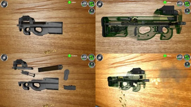 Weapon Field Strip 3D Screenshot Image