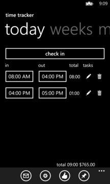 Time Tracker Screenshot Image