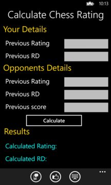 Chess Rating Screenshot Image