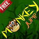 Monkey Jump Icon Image