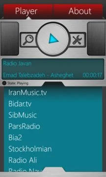 Persian Music Radio Screenshot Image
