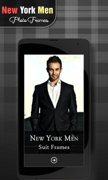 New York Men Suit Frame Screenshot Image