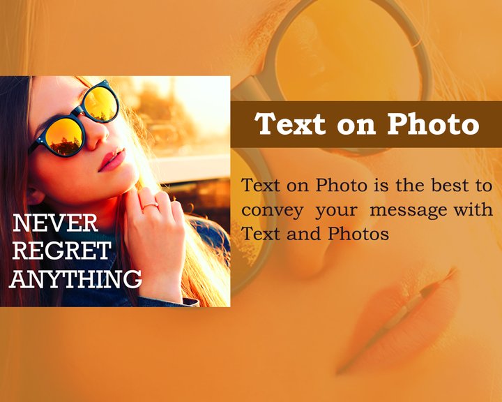 Text On Photos Image