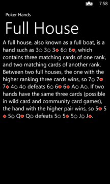 PokerHands App Screenshot 2