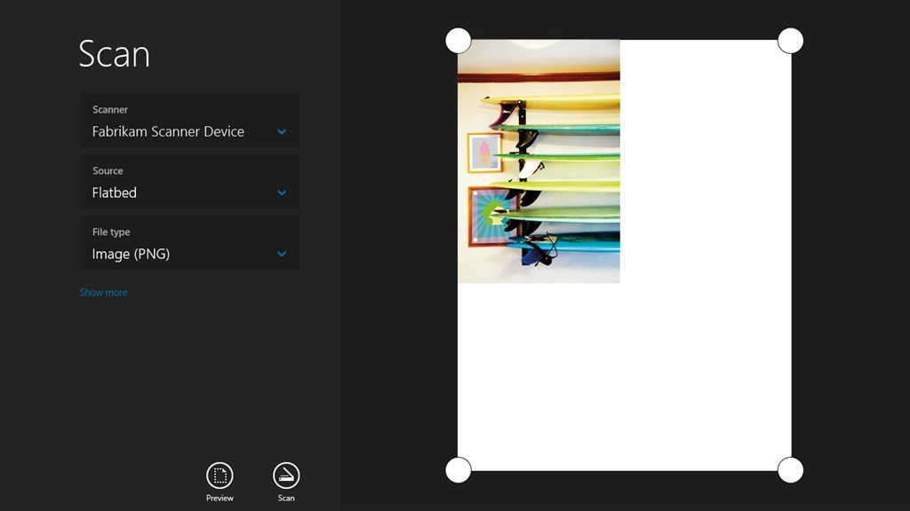 Windows Scan Screenshot Image