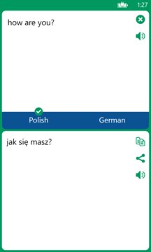 Polish German Translator Screenshot Image