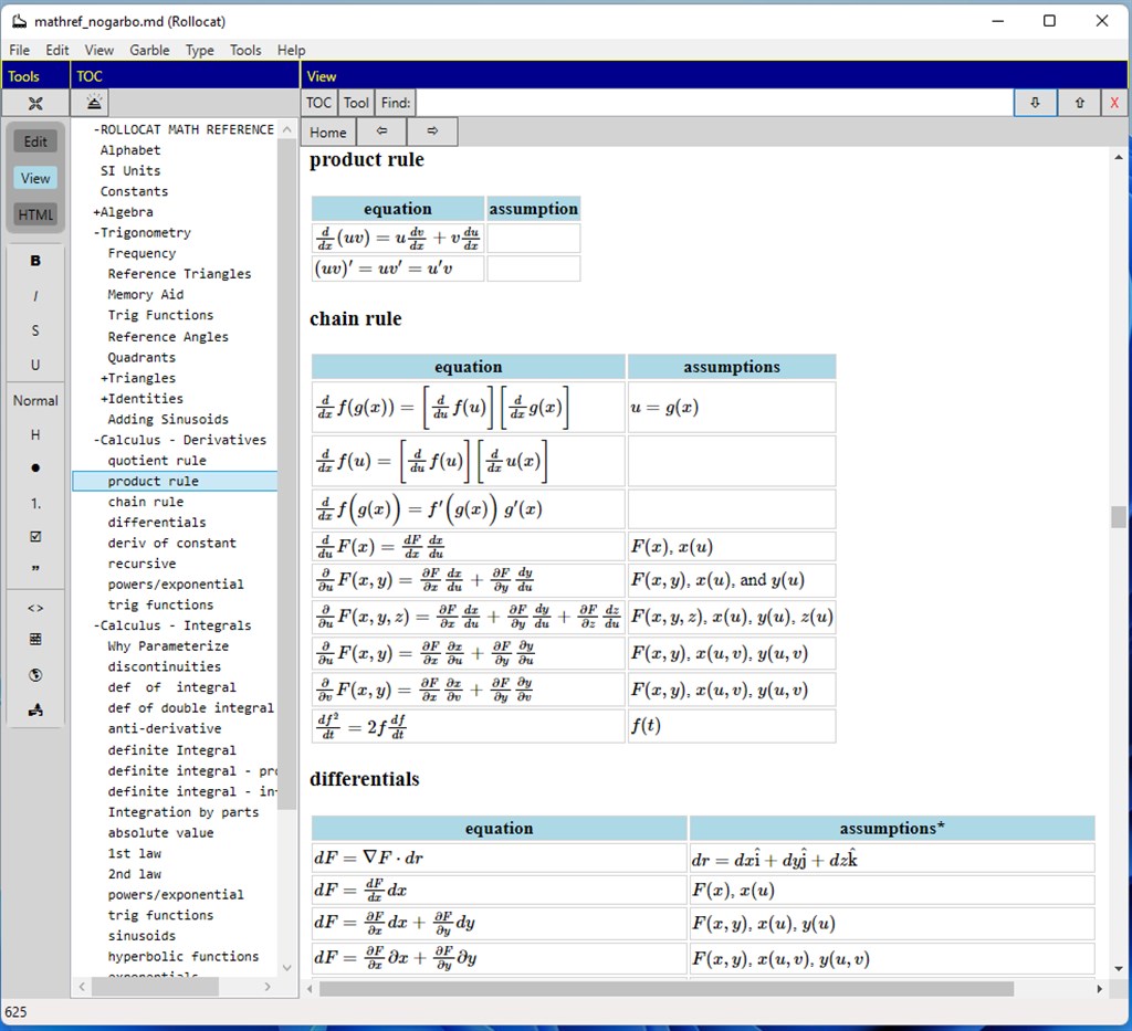 Rollocat Markdown Editor Screenshot Image