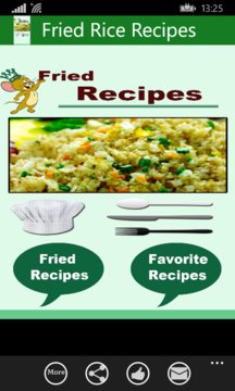 Fried Rice Recipes Screenshot Image