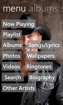 Tim McGraw Music Screenshot Image