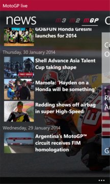 MotoGP Live Screenshot Image