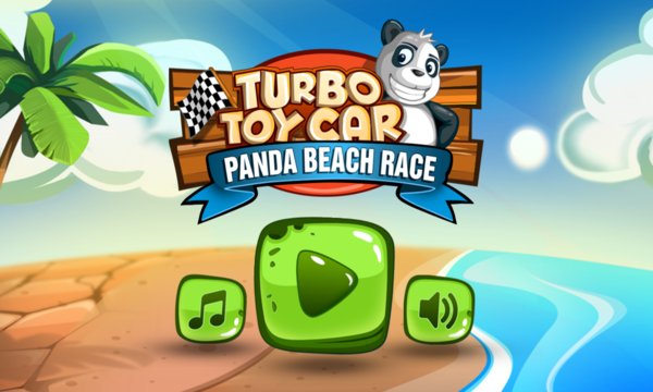 Panda Beach Race Screenshot Image