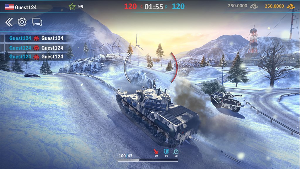 Modern Assault Tanks Screenshot Image #1