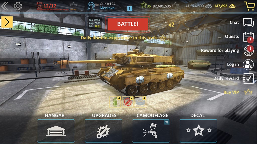 Modern Assault Tanks Screenshot Image #2