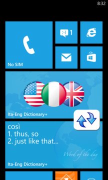 Italian English Dictionary+ Screenshot Image
