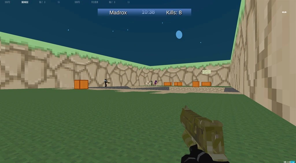 Combat Pixel Shooting 3D Screenshot Image #3