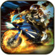 City Moto Bike Racer Icon Image