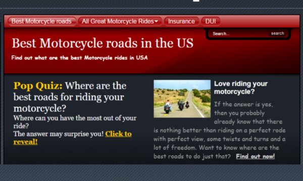 All Harley Davidson Roads Screenshot Image