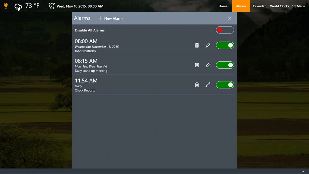 Alarm Clock HD Screenshot Image #2