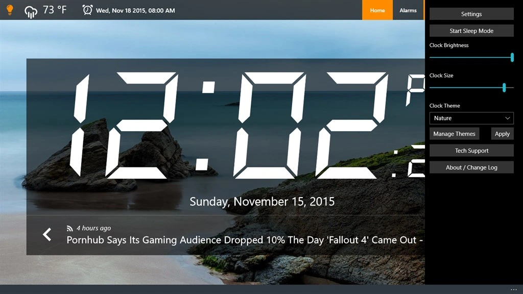 Alarm Clock HD Screenshot Image #7