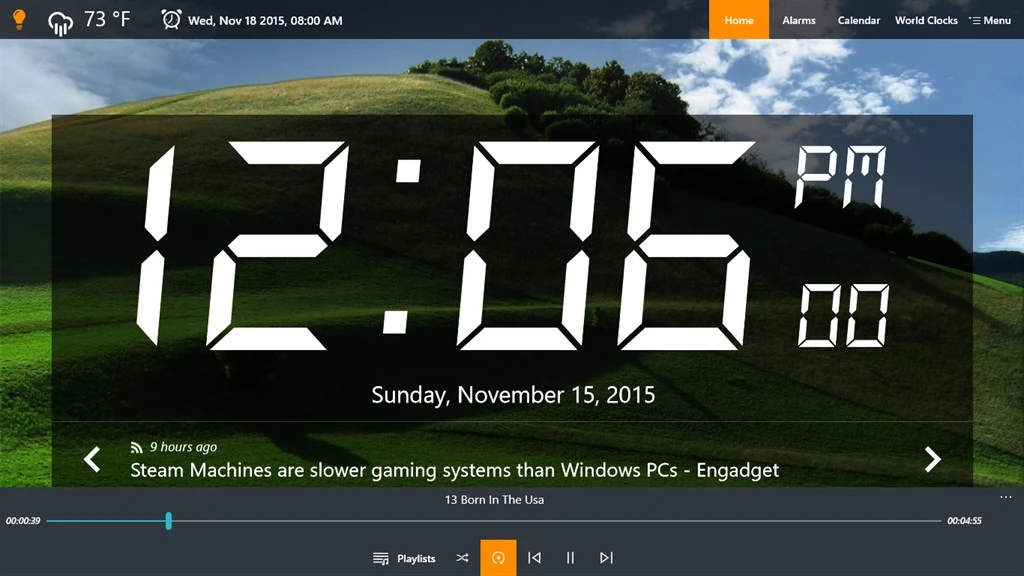 Alarm Clock HD Screenshot Image #9