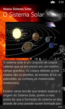 Nosso Sistema Solar Screenshot Image
