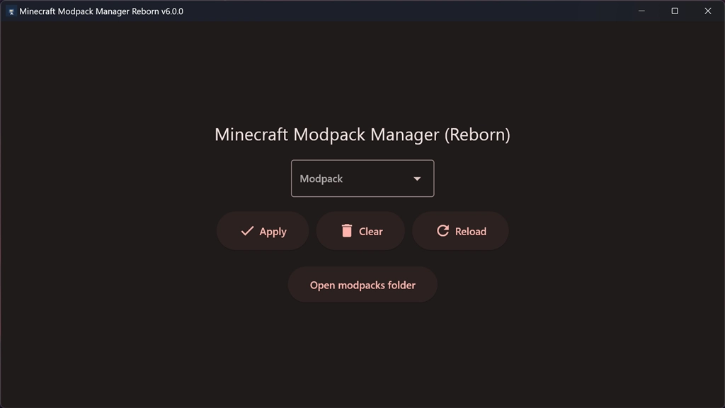 MC Modpack Manager Screenshot Image #2