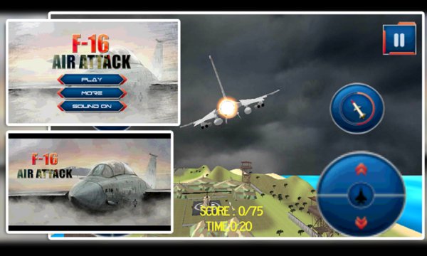 F16 Air Strike Screenshot Image